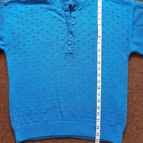 Vintage Alison J. Blue Sweater - Picture 7 of 7